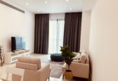 Sea View (Partial) Huge Balcony 1Bhk fully furnished at The Wave (Al Mouj) Lagoons Residence for Sale