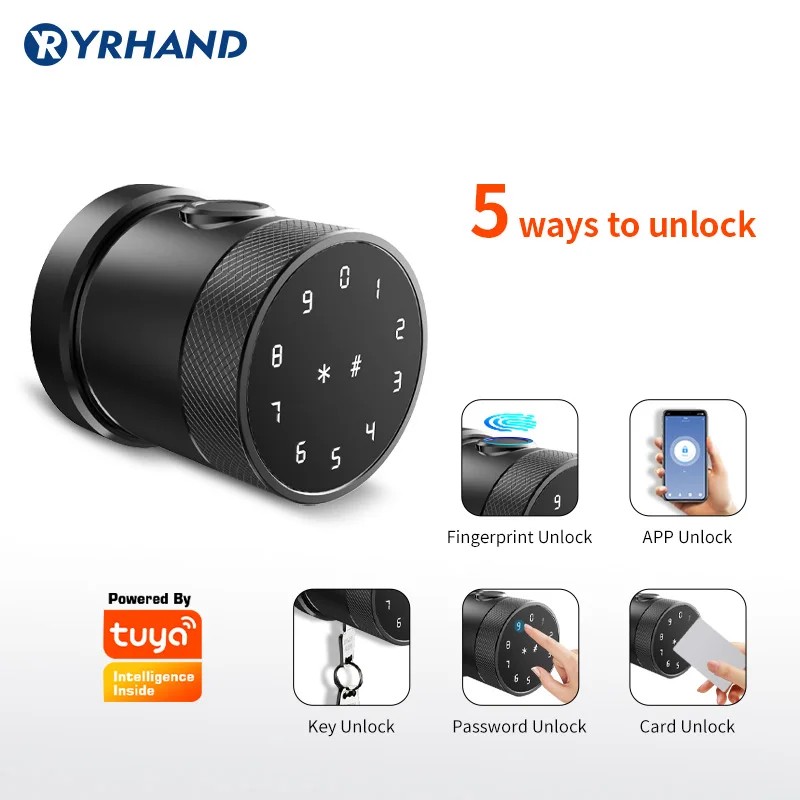 مقبض الباب الذكي بالباسورد – الأمان صار أسهل! لو تبي راحة بال وحماية أكبر لبيتك أو مكتبك