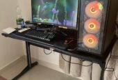 Gaming PC RTX 4060 مع شاشة 240Hz – يشغل Valorant / Warzone / Fortnite فوق 200 FPS – نظيف جداً