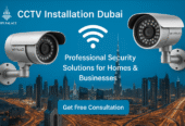 CCTV installation service in Dubai for homes and offices