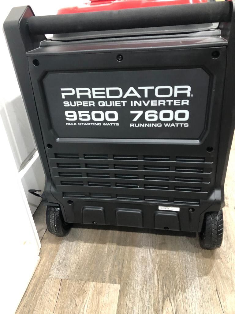 Ready To Ship Original PREDATOR 9500 Watt SUPER QUIET Inverter Generator