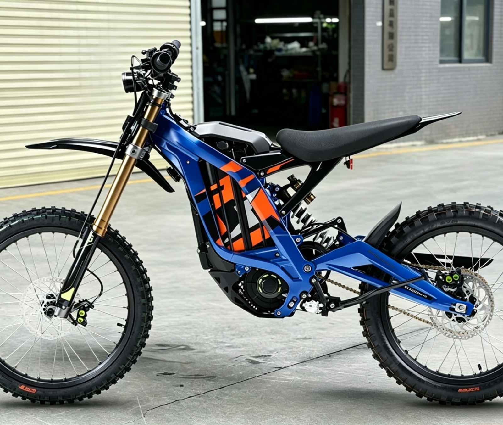 New Surron Storm Bee. 104v/55ah Flagship Professional Electric Off-road Motorcycle