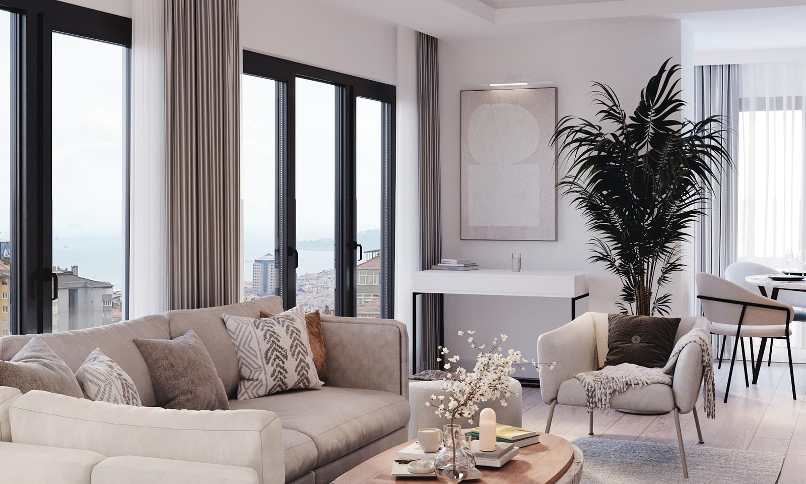 Beşiktaş the city center Zorlu Center 5 min to Metro station and peaceful life