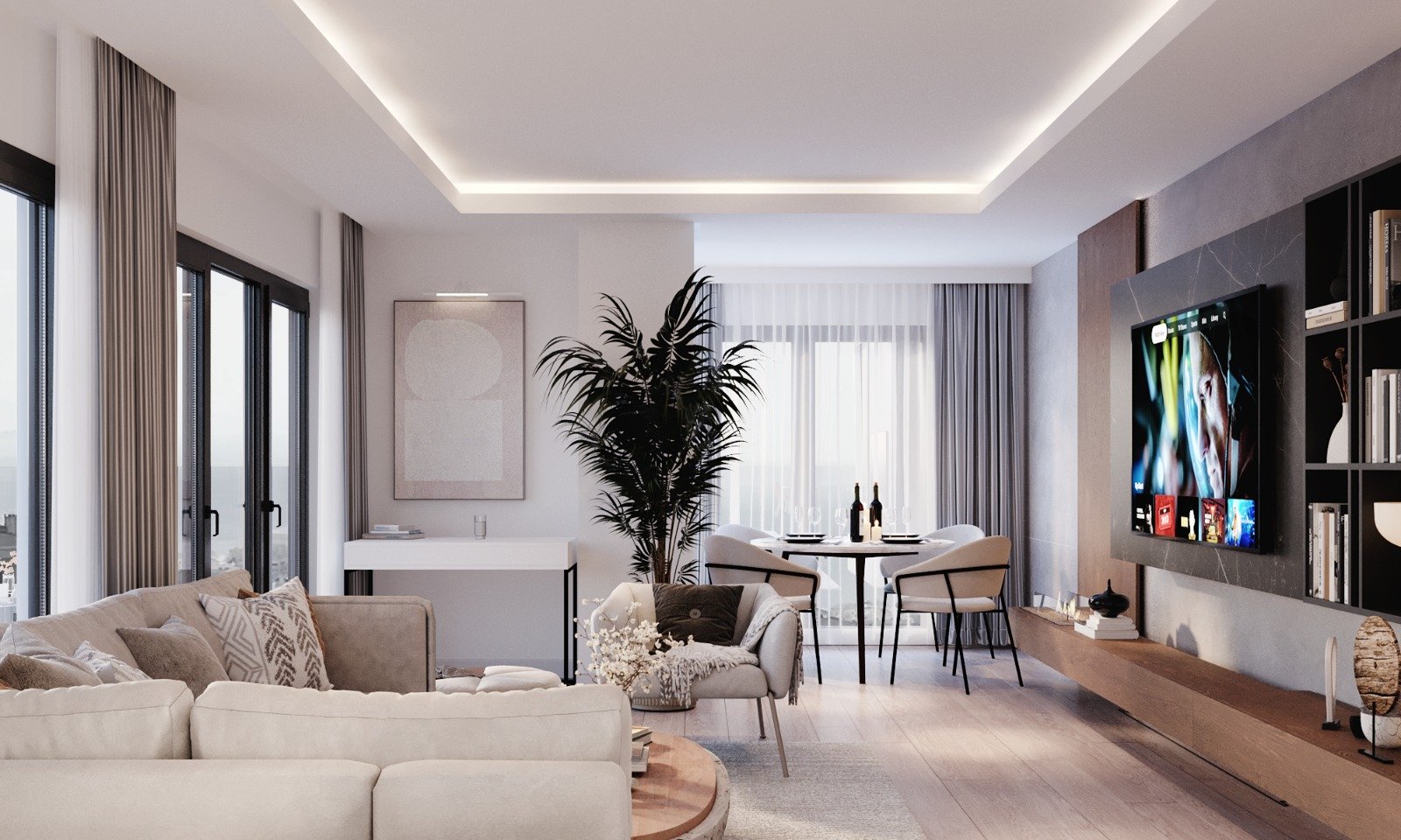 Beşiktaş the city center Zorlu Center 5 min to Metro station and peaceful life