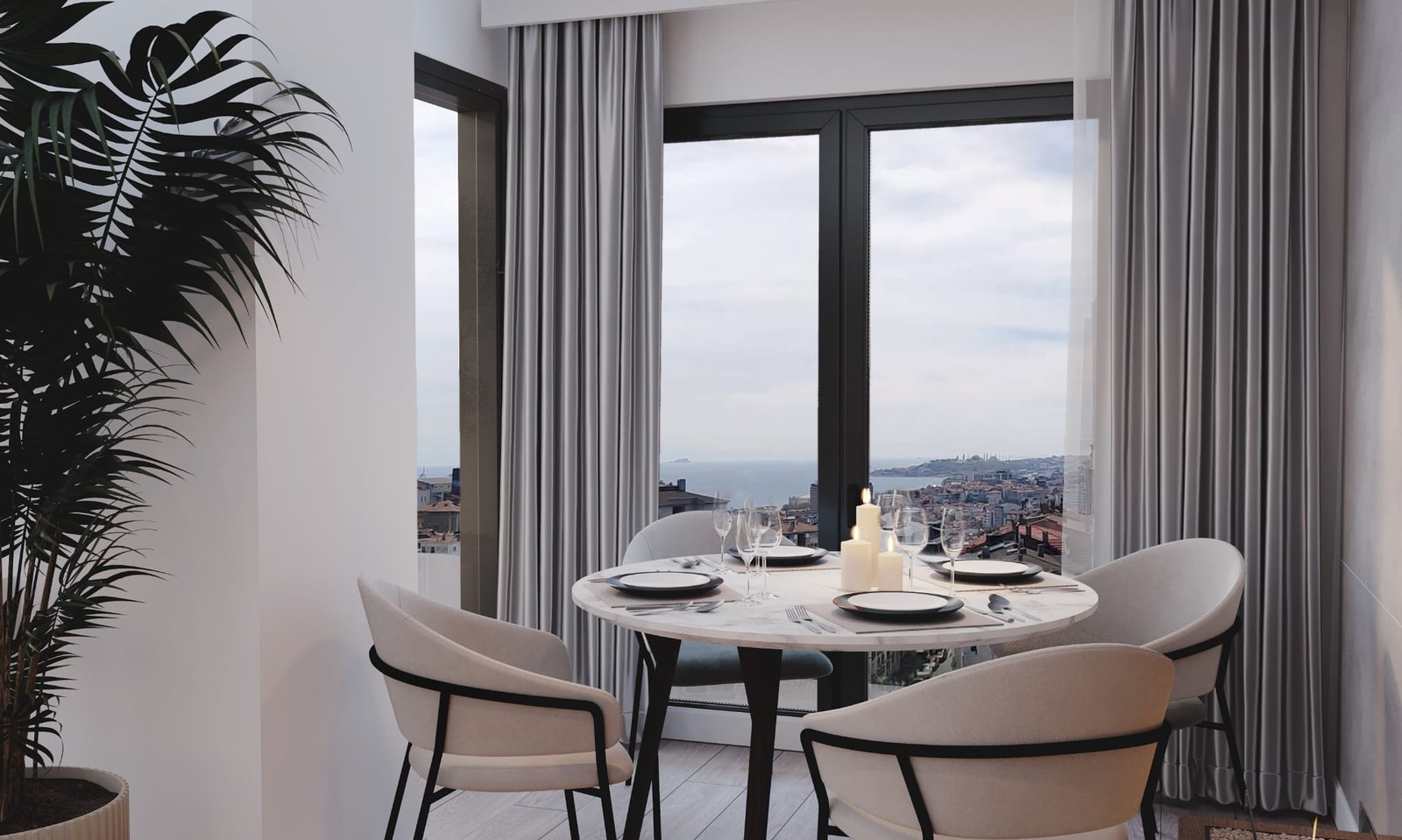 Beşiktaş the city center Zorlu Center 5 min to Metro station and peaceful life