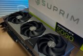 GeForce RTX 5090, RTX 5080, RTX 5070 Ti, RTX 5070, RTX 4090, RTX 4080 Super,  RTX 4080, RTX 4070 Ti Super,  RTX 4070 Ti, RTX 4070 Super