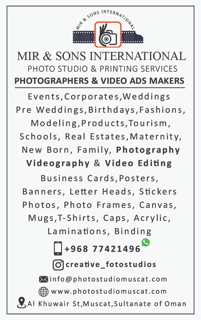 Best Photographer in Oman