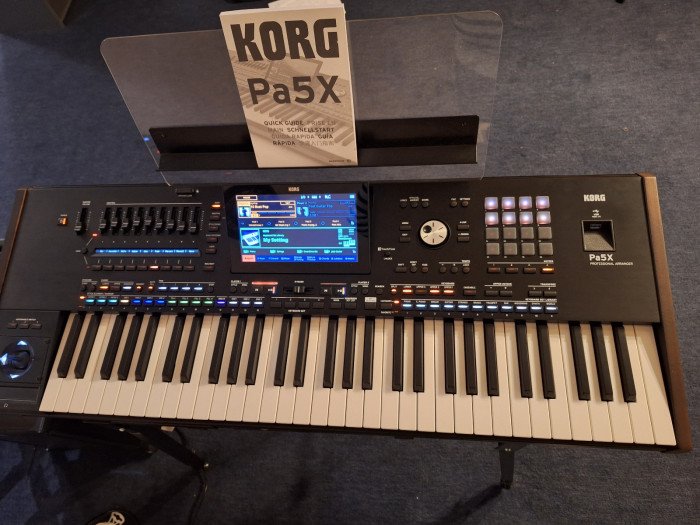Korg Pa5X, Korg Pa4X, Korg Pa4X MG2, Korg NAUTILUS , Korg Pa1000 MG, Yamaha Genos2 76-key, Yamaha PSR-SX920 , Yamaha MODX8+ , Yamaha PSR-SX900, Yamaha MONTAGE M8X