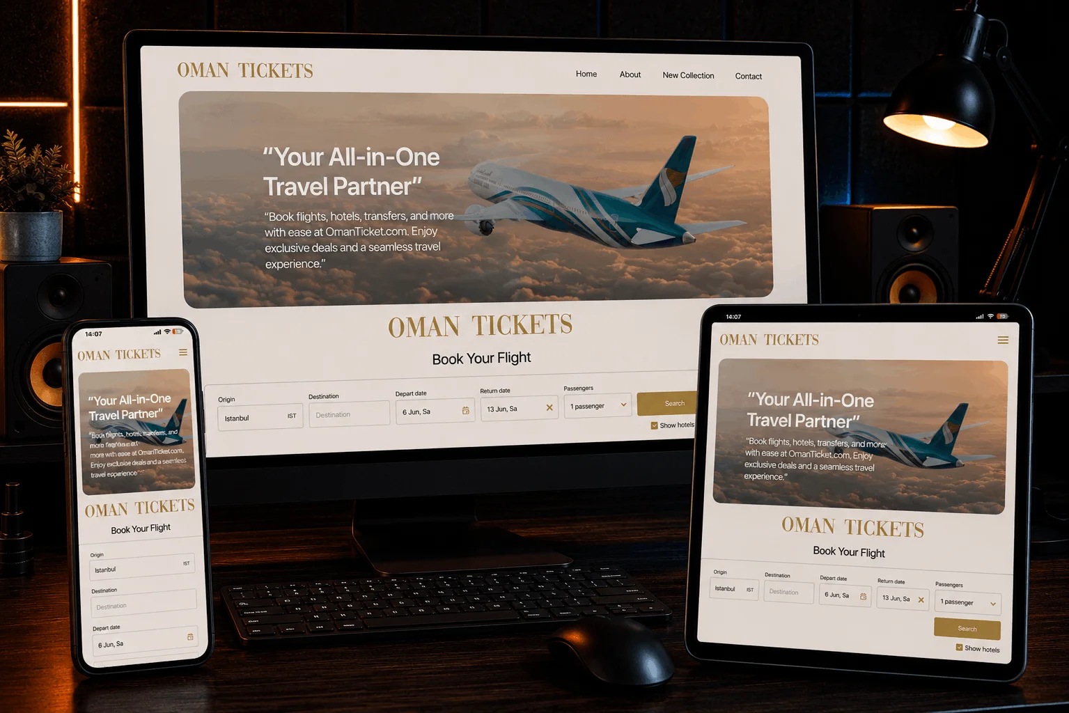 Professional Website Design in Oman | Business, E-Commerce & Personal Websites
