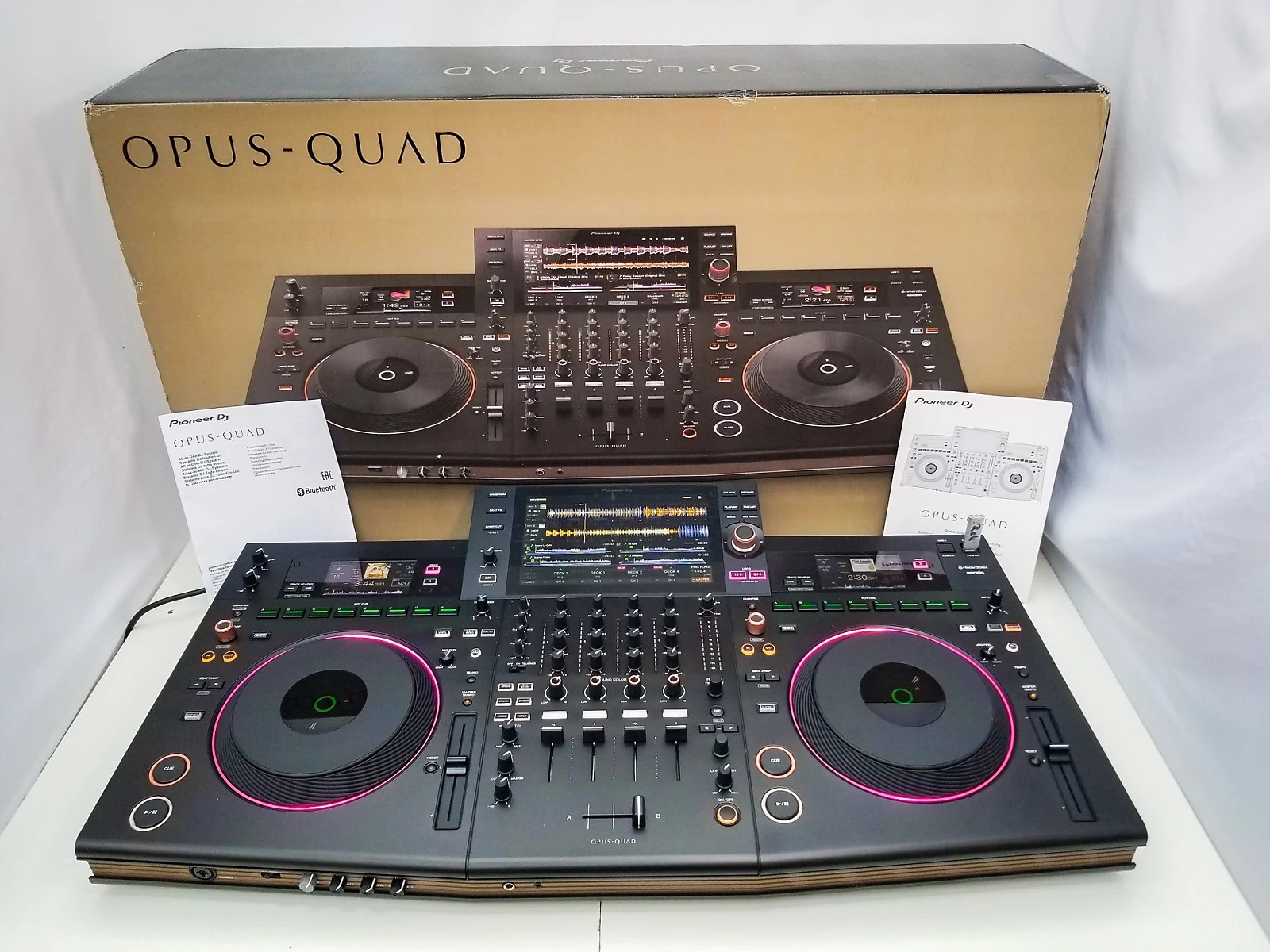 AlphaTheta XDJ-AZ, AlphaTheta OMNIS-DUO, Pioneer DJ OPUS-QUAD, Pioneer DJ XDJ-RX3, Pioneer XDJ-XZ, Pioneer DJ DDJ-FLX10, AlphaTheta DDJ-GRV6, Pioneer DDJ-1000, Pioneer DDJ-1000SRT, Pioneer DJ DDJ-REV7, AlphaTheta CDJ-3000X