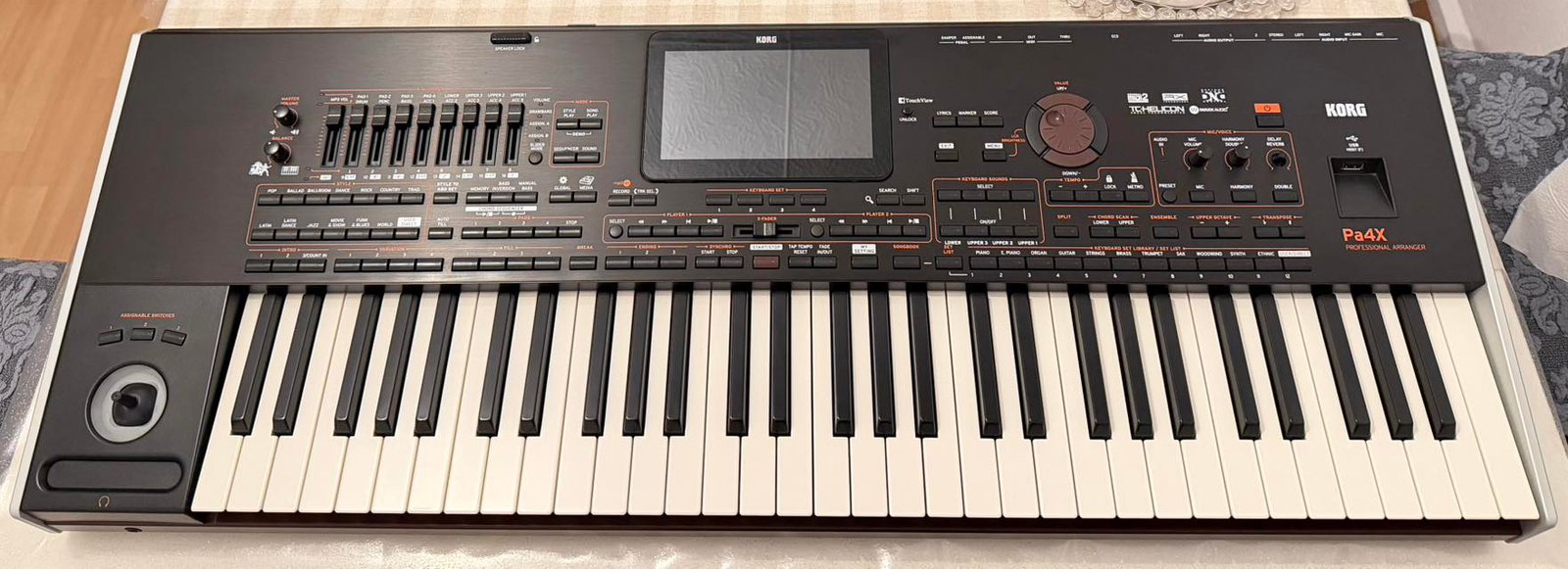 Korg Pa5X, Korg Pa4X, Korg Pa4X MG2, Korg NAUTILUS , Korg Pa1000 MG, Yamaha Genos2 76-key, Yamaha PSR-SX920 , Yamaha MODX8+ , Yamaha PSR-SX900, Yamaha MONTAGE M8X