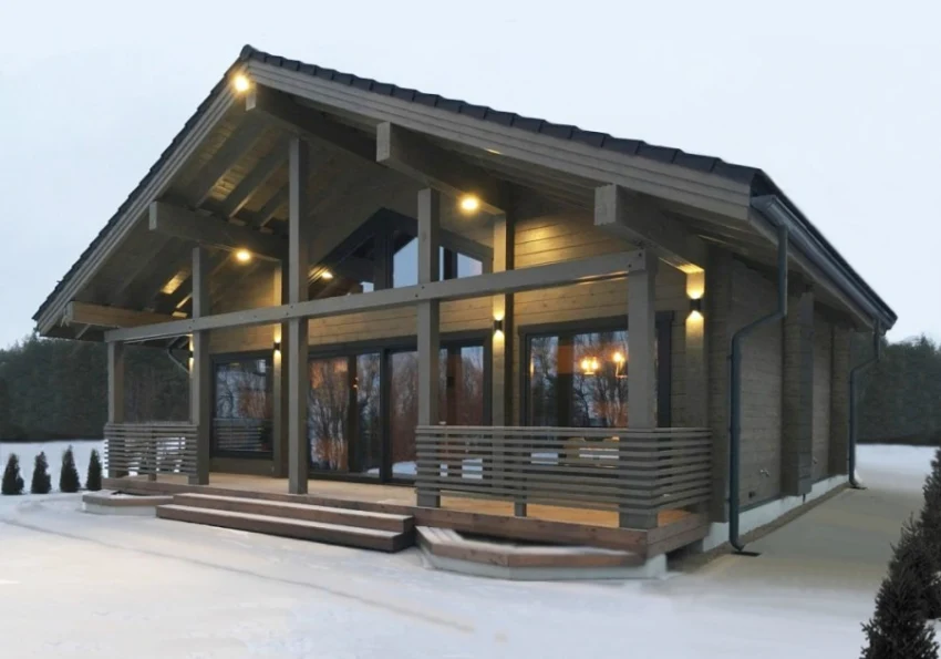 ‏شركة إنتاج بيوت فلل خشبية أوروبية ندور وكيل