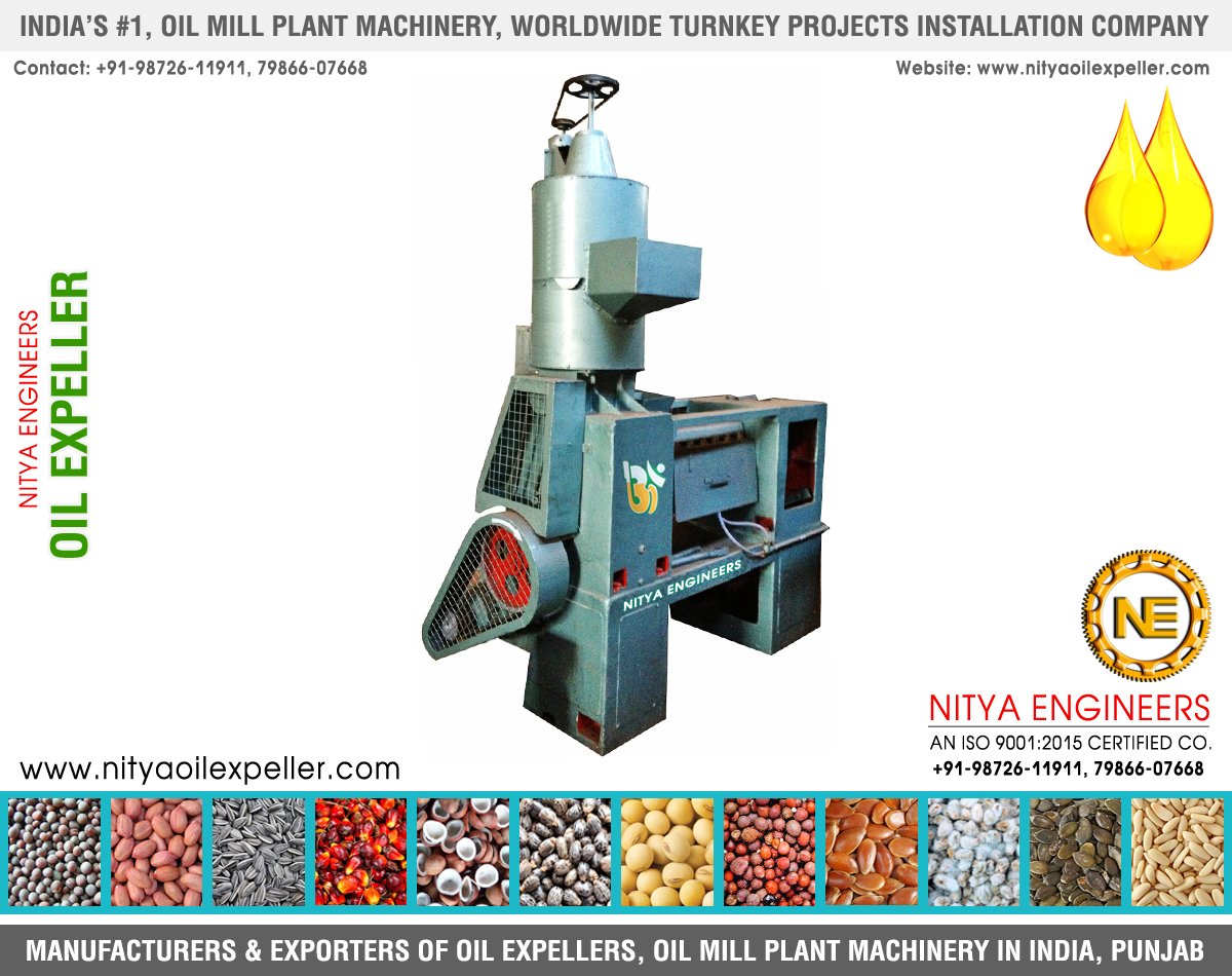 Oil expeller machines