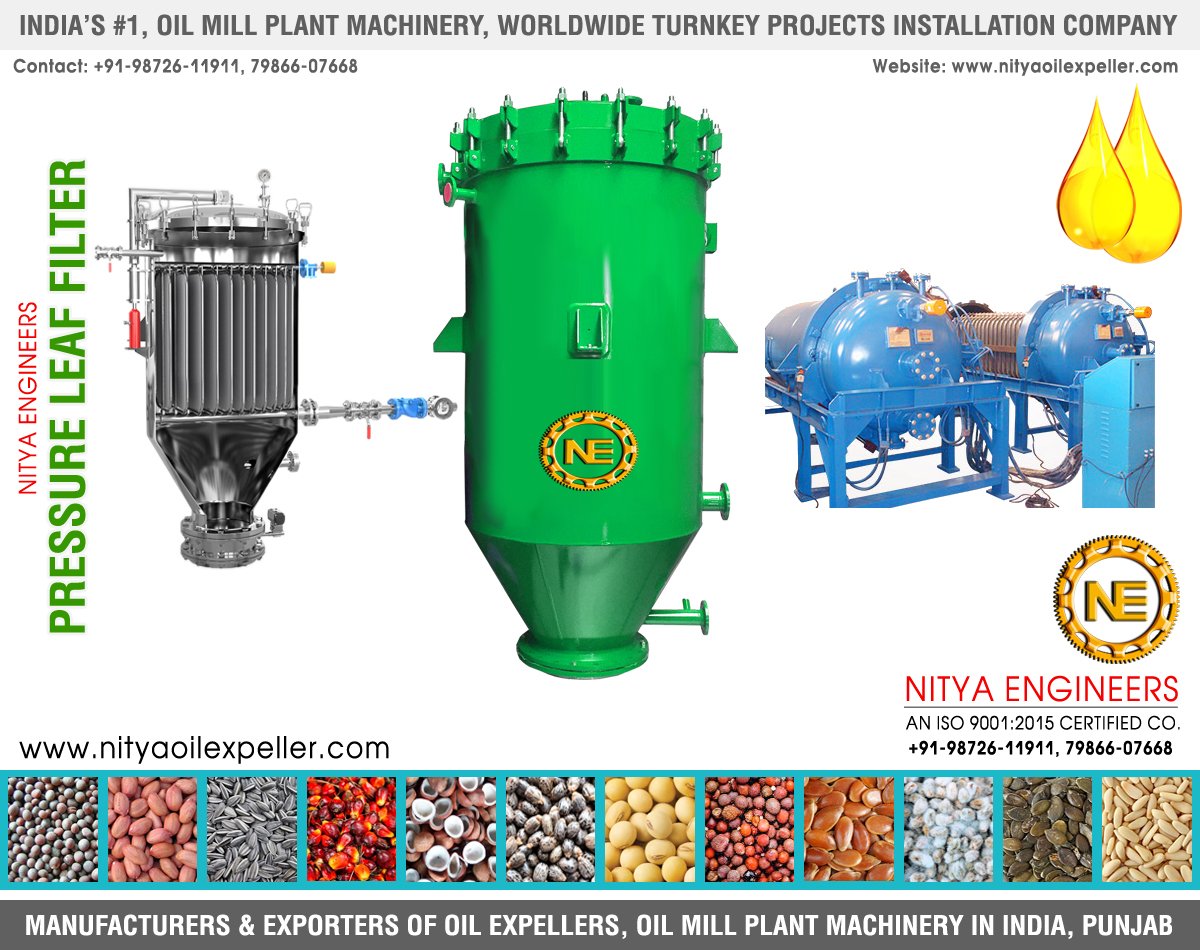 Oil expeller machines