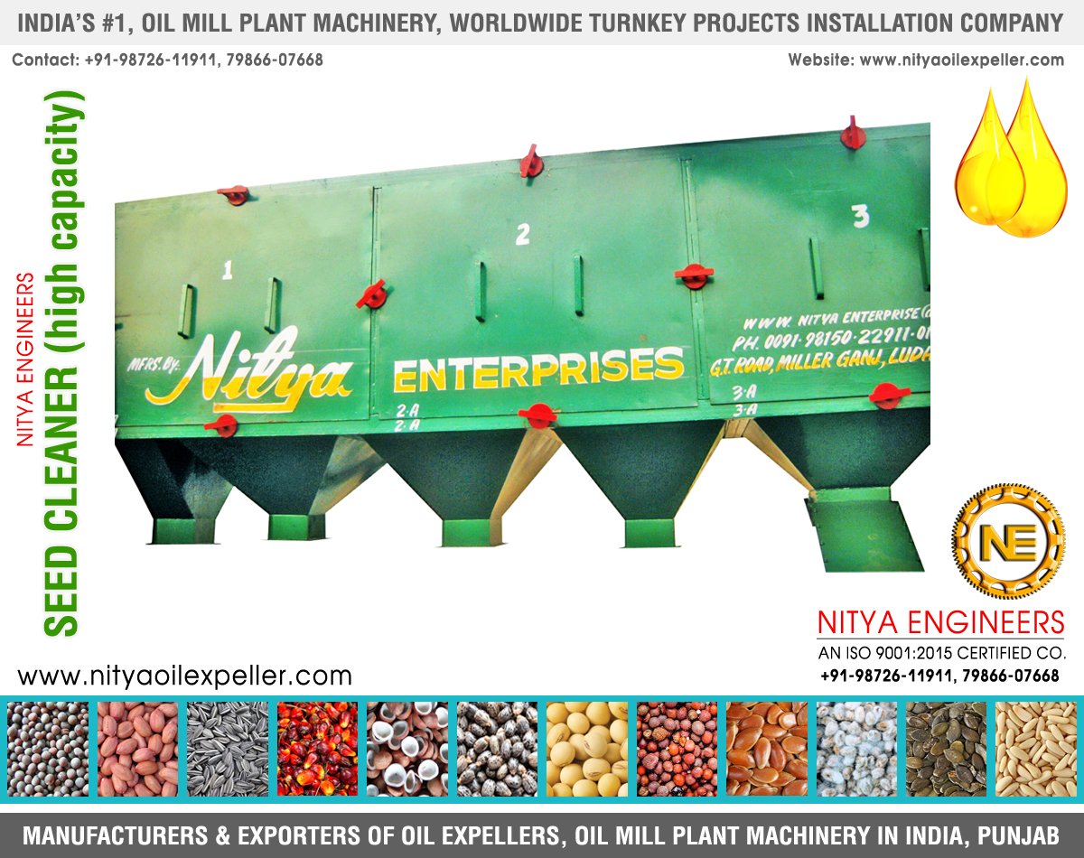 Oil expeller machines