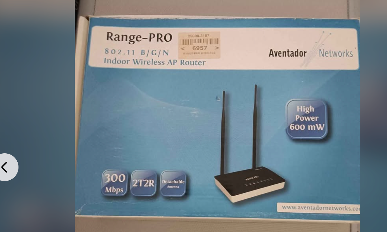 Aventador Networks Range-PRO Wireless AP Router