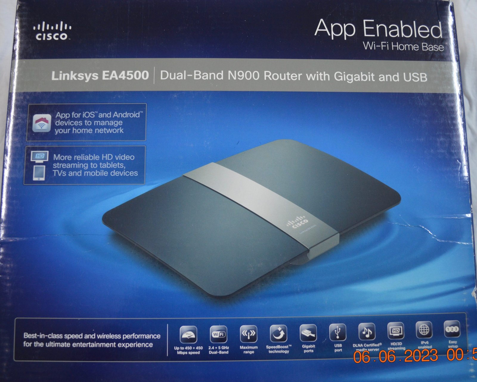 Linksys EA4500 Dual-Band N900 Router