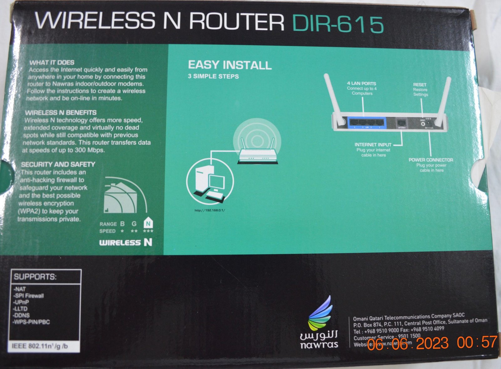 D-Link DIR-615 Wireless N Router