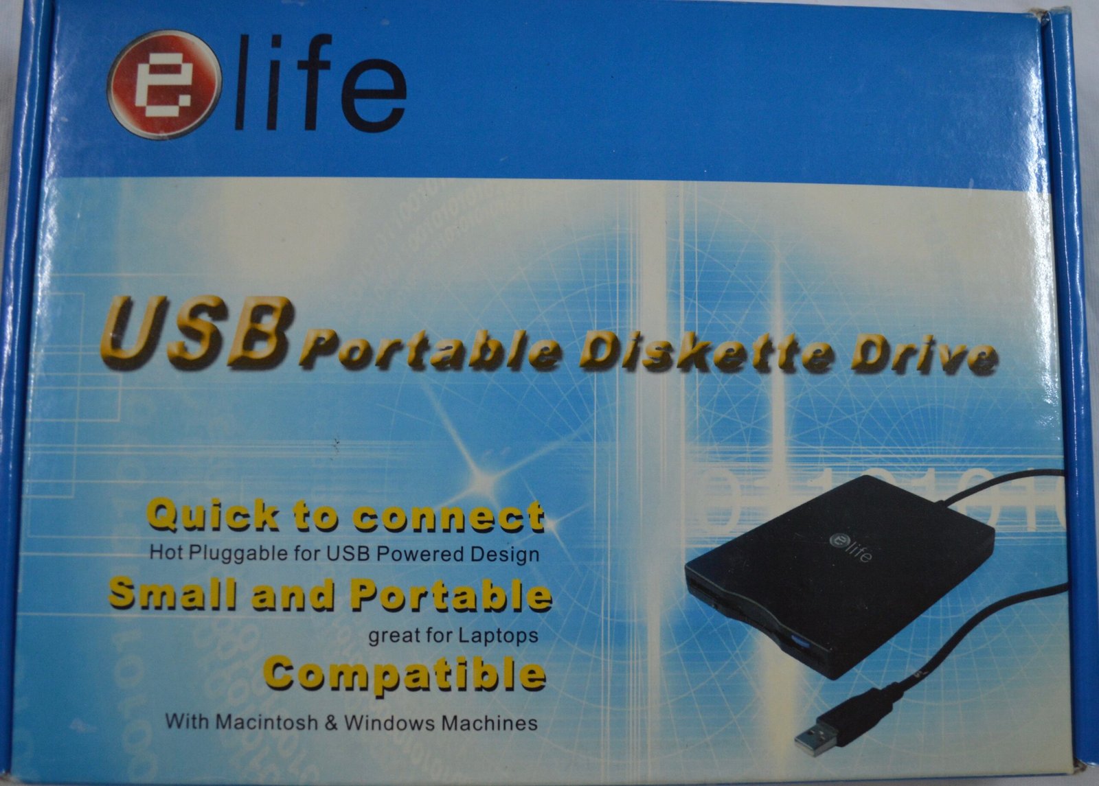 eLife USB Portable Diskette Drive