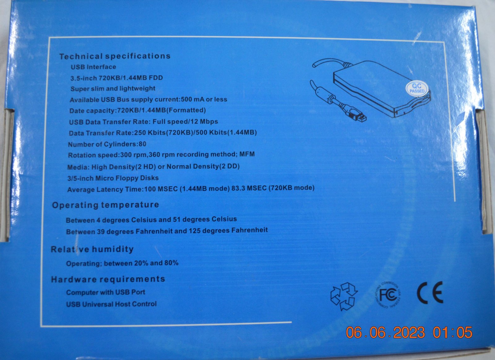 eLife USB Portable Diskette Drive