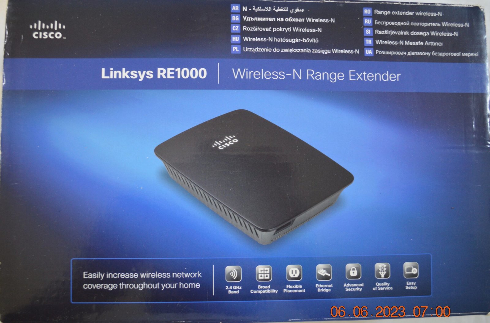 Product 8: Linksys RE1000 Wireless-N Range Extender