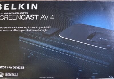 Belkin ScreenCast AV 4 Wireless HDMI Adapter