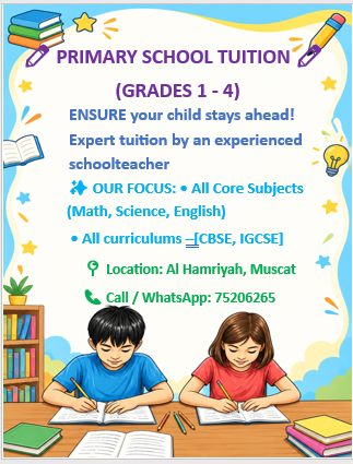 Expert Home Tuition (LKG to Grade 7) – 10+ Yrs Experienced school teacher