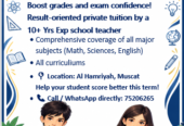 Expert Home Tuition (LKG to Grade 7) – 10+ Yrs Experienced school teacher